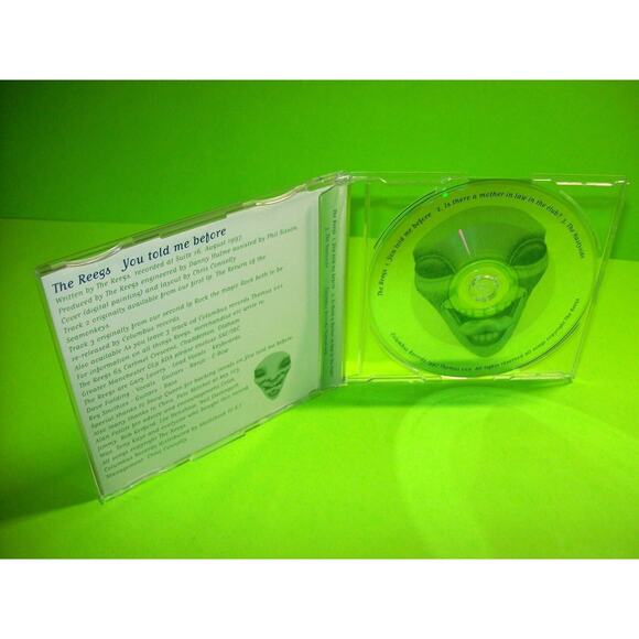 The Reegs You Told Me Before CD EP 1997 The Chameleons Post-Punk Dream-Pop - Picture 2 of 4